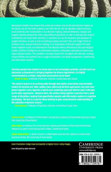 Decision Behaviour Analysis and Support
