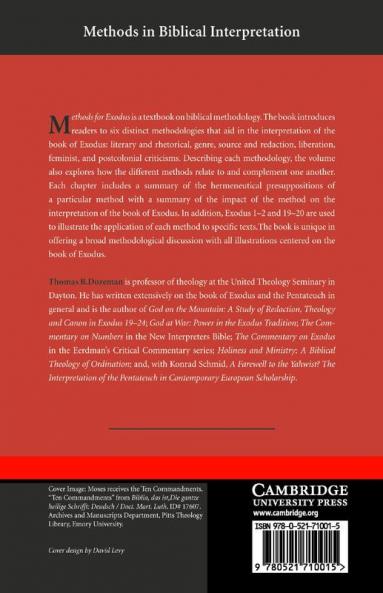 Methods for Exodus
