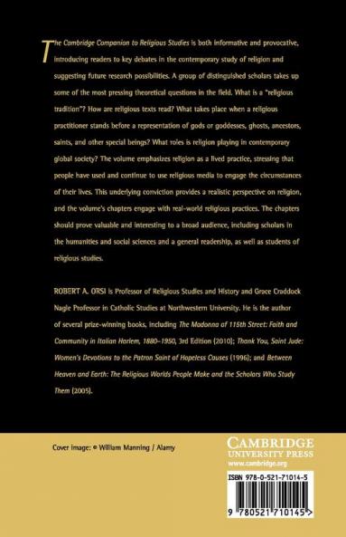 The Cambridge Companion to Religious Studies