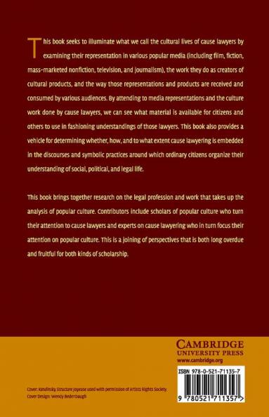 The Cultural Lives of Cause Lawyers