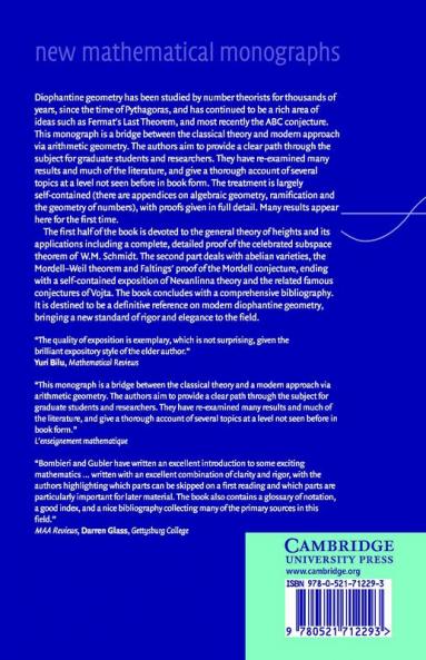 Heights in Diophantine Geometry