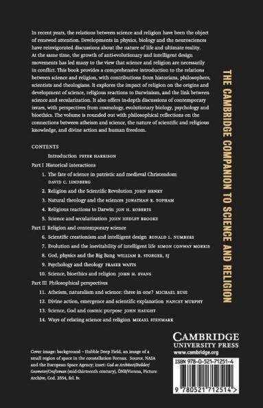 The Cambridge Companion to Science and Religion