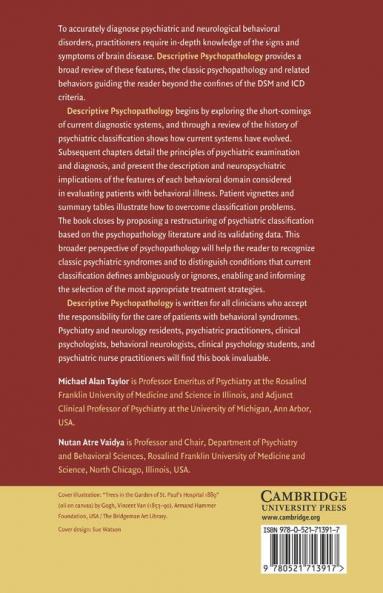 Descriptive Psychopathology