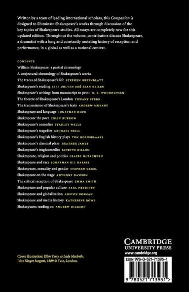 The New Cambridge Companion to Shakespeare
