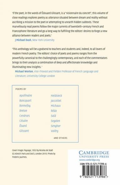 Twentieth-Century French Poetry
