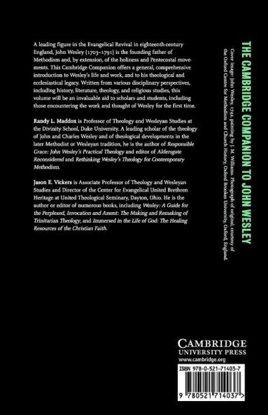 The Cambridge Companion to John Wesley