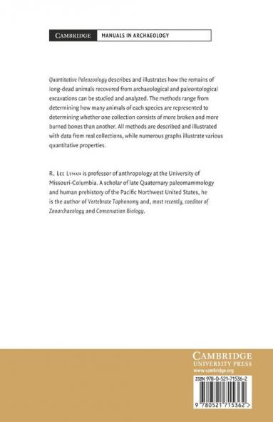 Quantitative Paleozoology