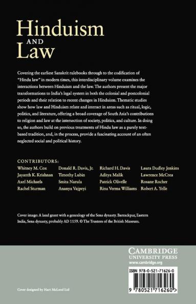 Hinduism and Law