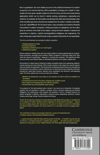 Pattern Recognition and Neural Networks