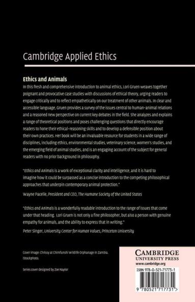 Ethics and Animals