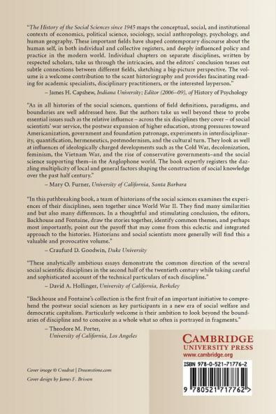 The History of the Social Sciences Since 1945