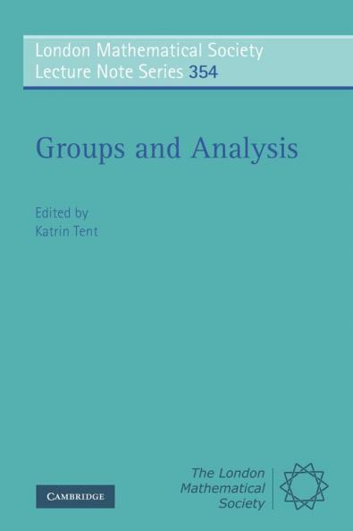 Groups and Analysis