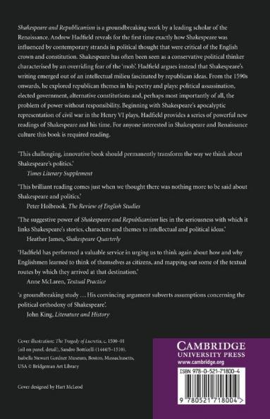 Shakespeare and Republicanism