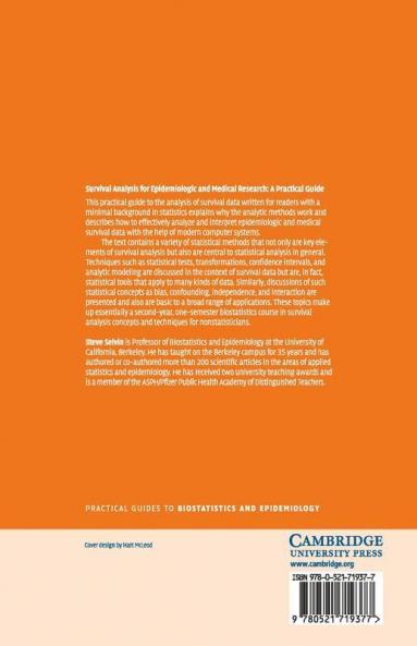 Surv Analysis Epidemiologic Med Res