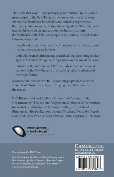 An Introduction to the New Testament Manuscripts and Their Texts