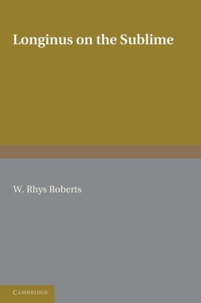 Longinus on the Sublime