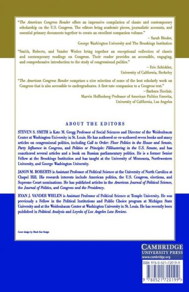 The American Congress Reader