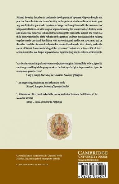 The Religious Traditions of Japan 500 1600