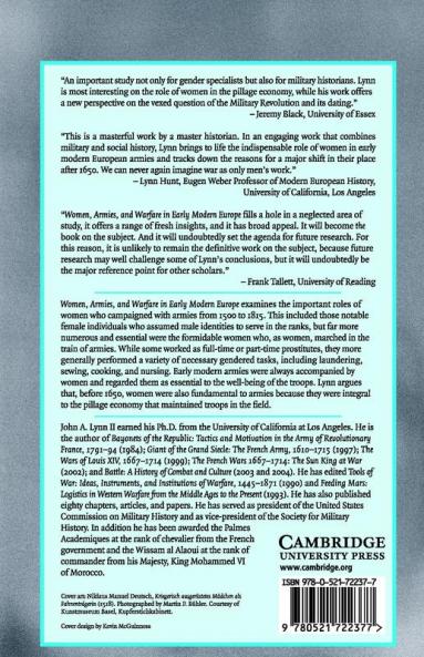 Women Armies and Warfare in Early Modern Europe