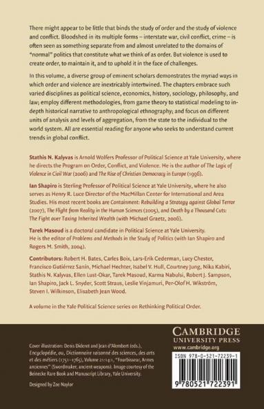 Order Conflict and Violence