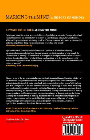 Marking the Mind
