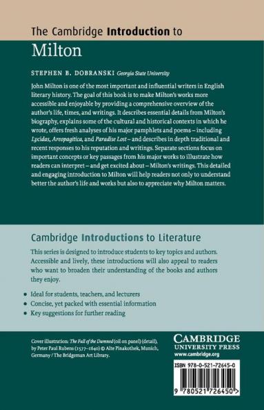 The Cambridge Introduction to Milton