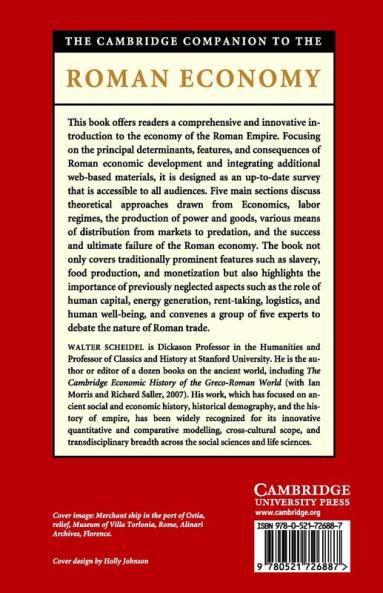 The Cambridge Companion to the Roman Economy