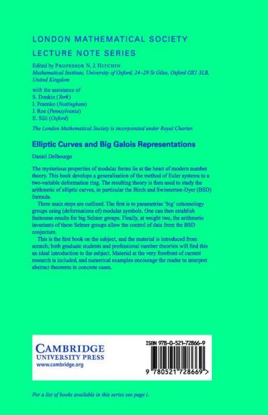 Elliptic Curves and Big Galois Representations