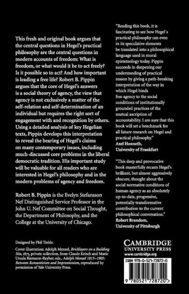 Hegel's Practical Philosophy