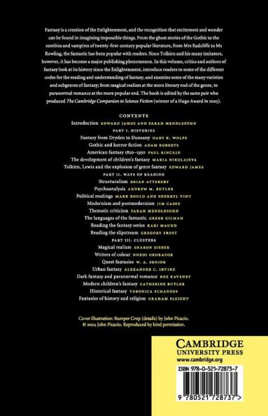 The Cambridge Companion to Fantasy Literature