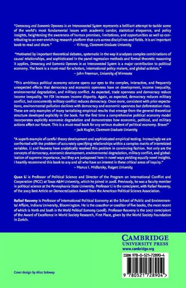 Democracy and Economic Openness in an Interconnected System