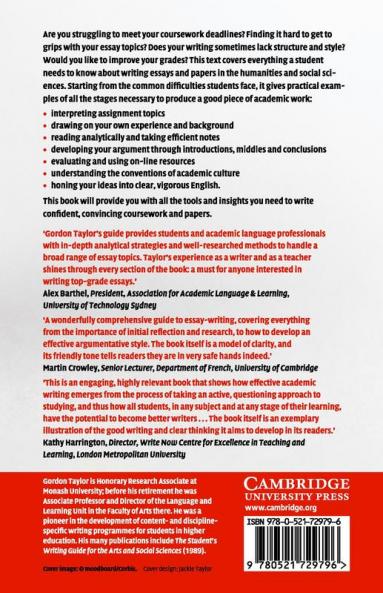 A Student's Writing Guide