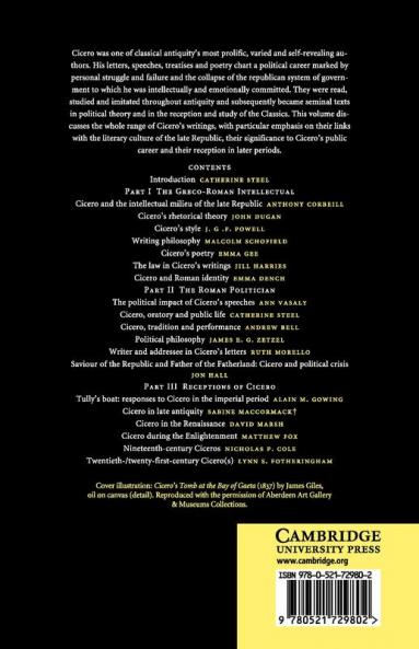 The Cambridge Companion to Cicero