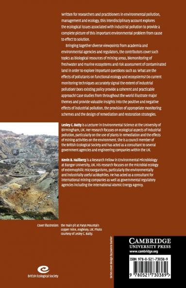 Ecology of Industrial Pollution