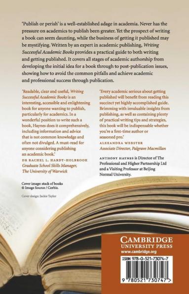 Writing Successful Academic Books