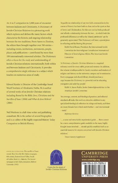 A Dictionary of Jewish-Christian Relations