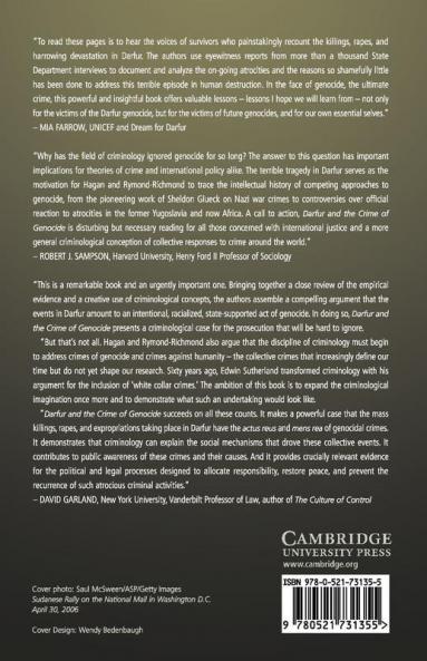 Darfur and the Crime of Genocide