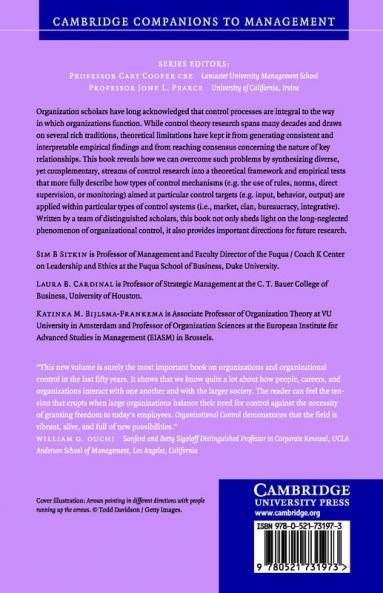 Organizational Control