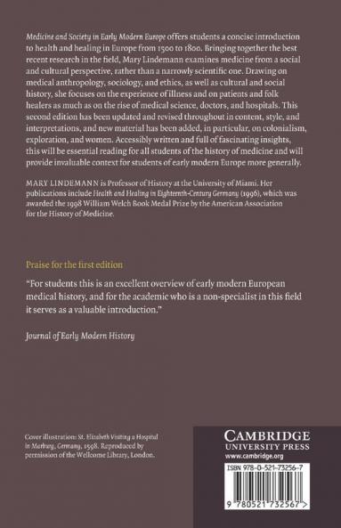 Medicine and Society in Early Modern Europe