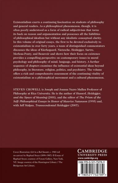 The Cambridge Companion to Existentialism