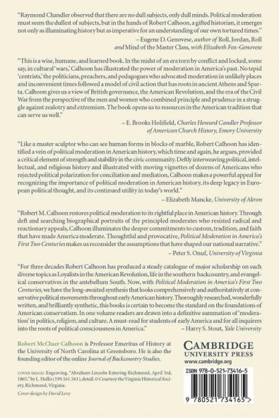 Political Moderation in America's First Two Centuries