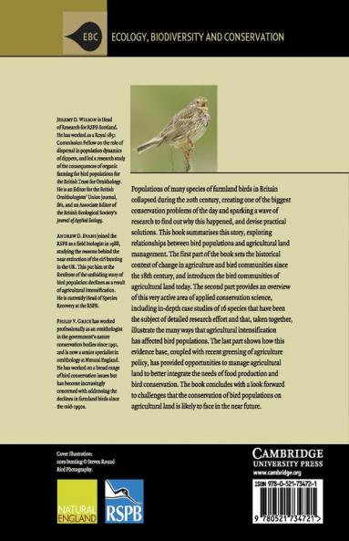 Bird Conservation and Agriculture