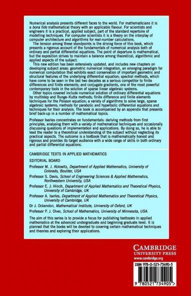 A First Course in the Numerical Analysis of Differential             Equations