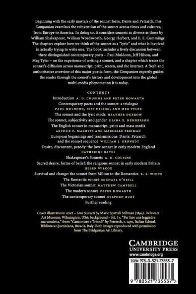The Cambridge Companion to the Sonnet
