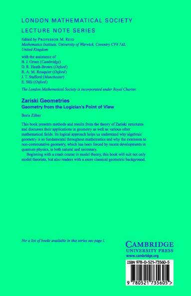 Zariski Geometries