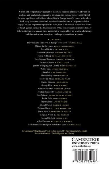 The Cambridge Companion to European Novelists