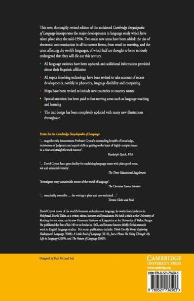 The Cambridge Encyclopedia of Language