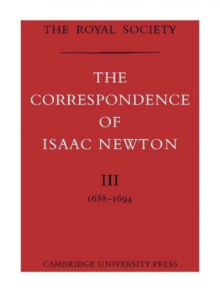 The Correspondence of Isaac Newton
