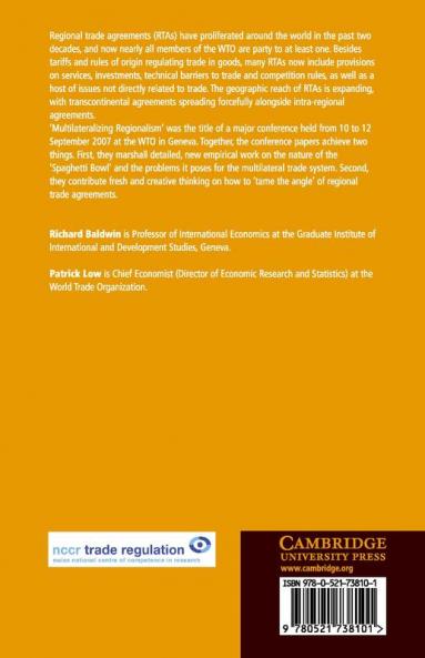 Multilateralizing Regionalism