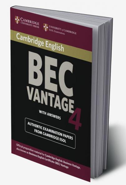 Cambridge BEC Advantage 4 with Answers